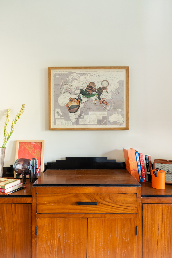 Sana Rezwan’s Jaipur Apartment: Apnavi Makanji, Appropriation Disinformation – Nature and the Body Politic IV, 2019. Photo: Kritin Kandewal. Courtesy of Sana Rezwan